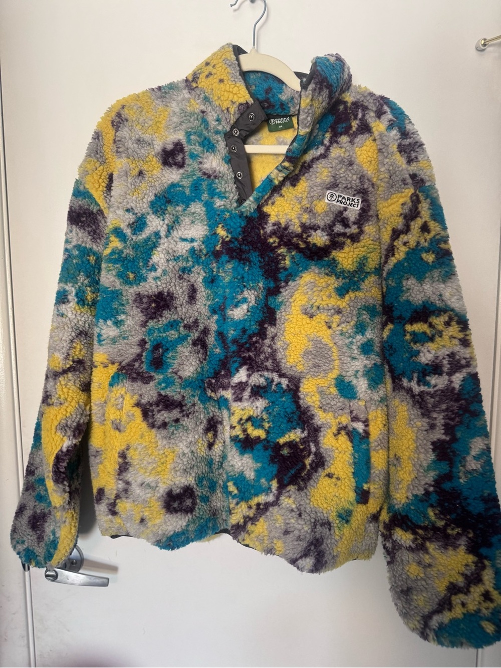 Parks Project Printed Sherpa Fleece Jacket - Picture 1 of 6